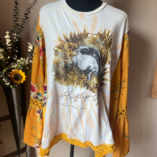 Hufflepuff Refashion Free Size