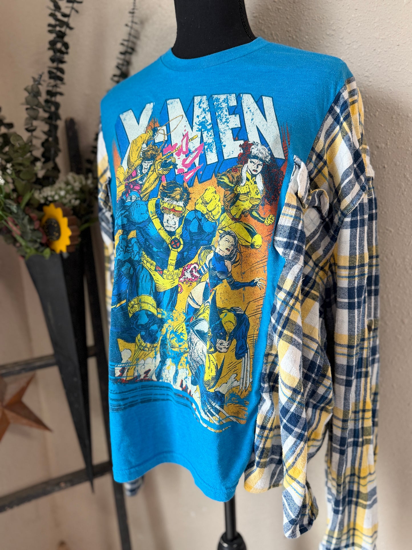 X-Men Classic Refashioned Flannel