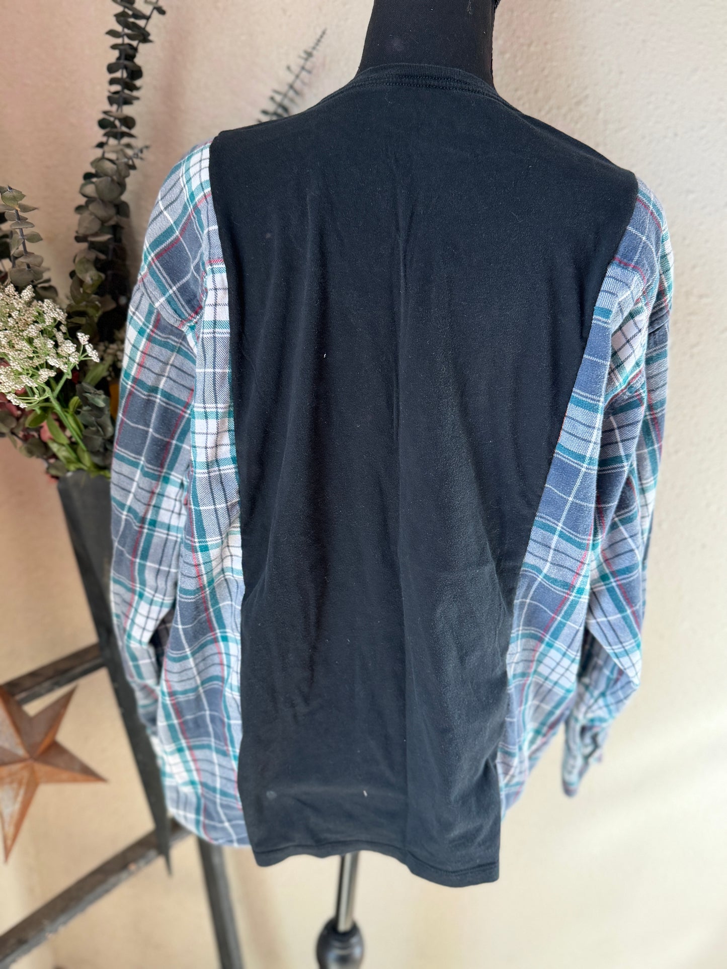 Spirited Away Refashioned Flannel