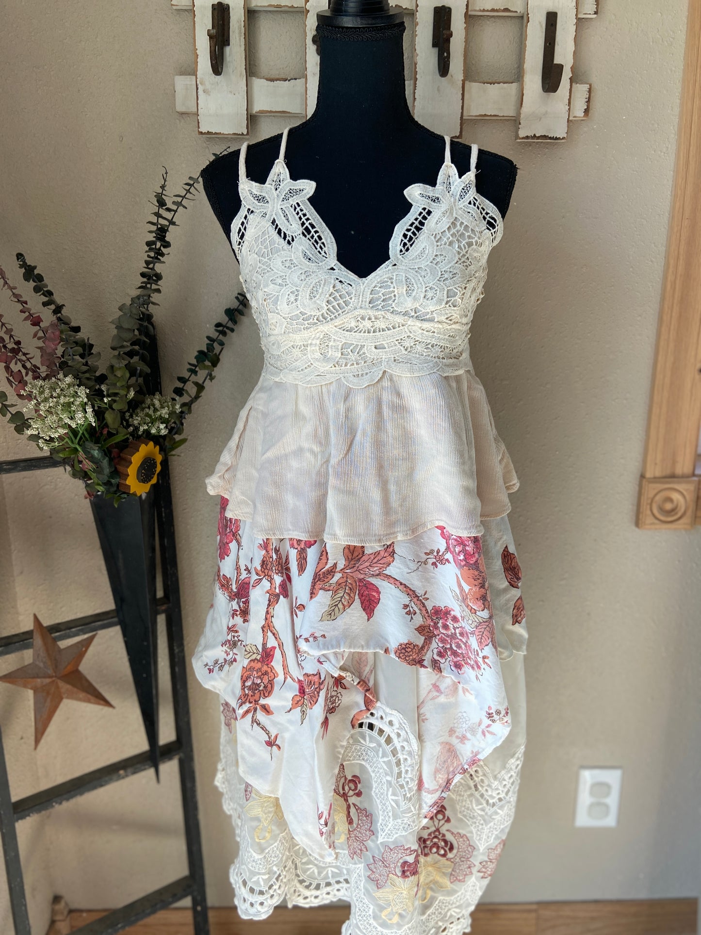 Fairycore Layered 3-Tier Dress ~S