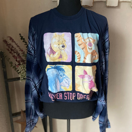 Winnie the Pooh Refashioned Flannel