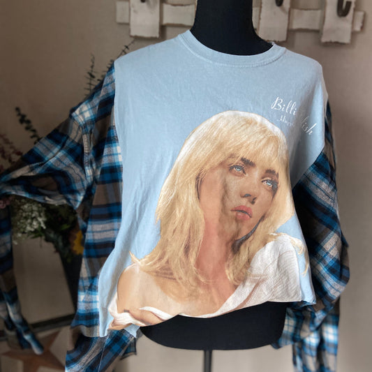 Billie Eilish Refashioned Flannel