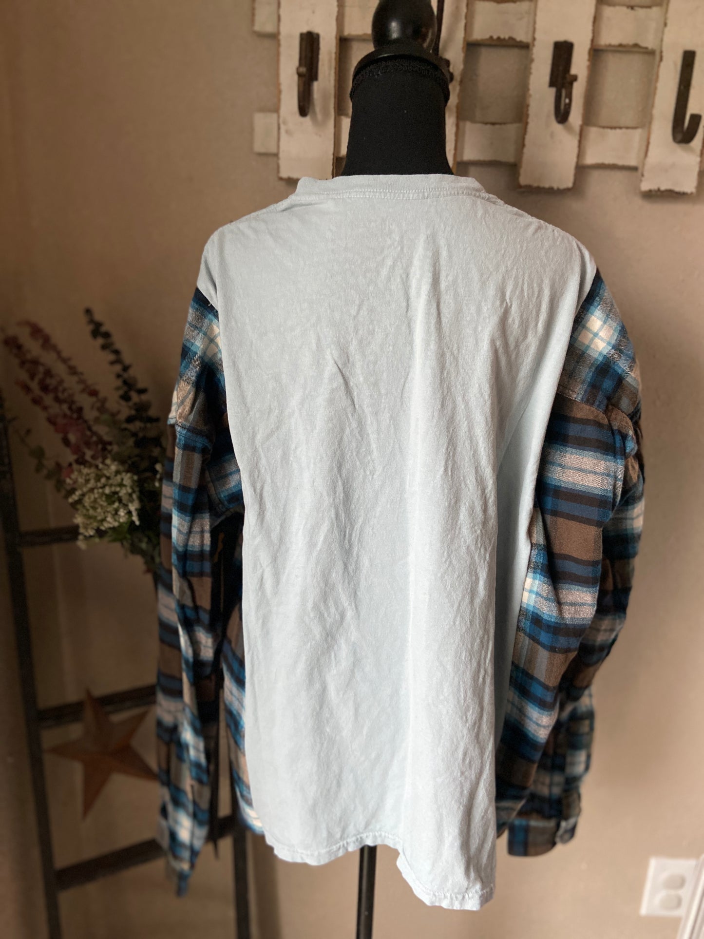 Billie Eilish Refashioned Flannel