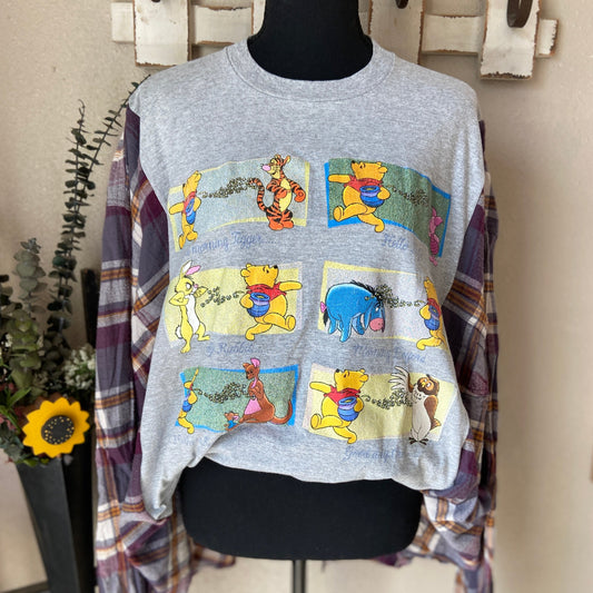 Winnie the Pooh Refashioned Flannel