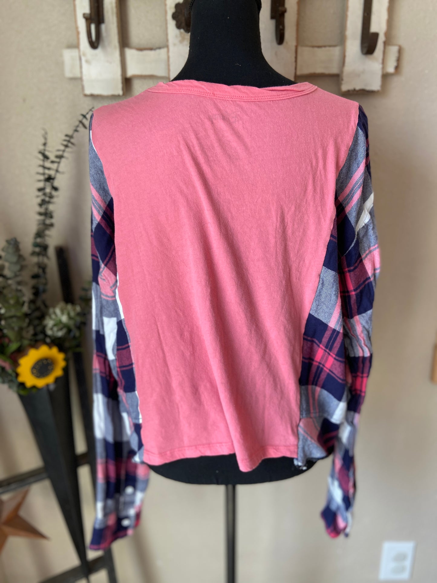 Minnie Mouse Refashioned Flannel
