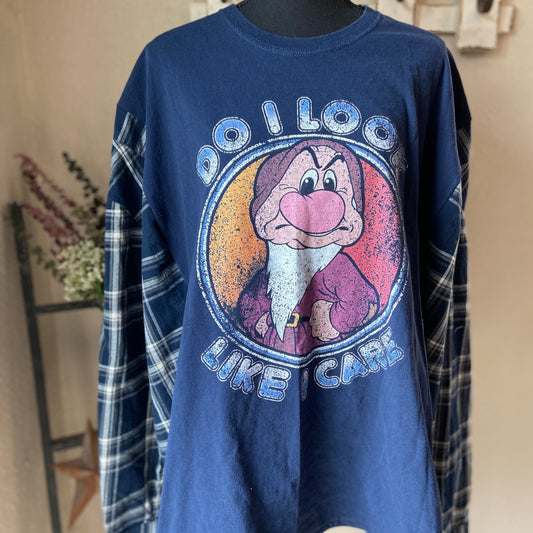 Grumpy Refashioned Flannel