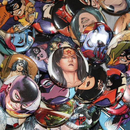 Random DC Comics Pins (15)