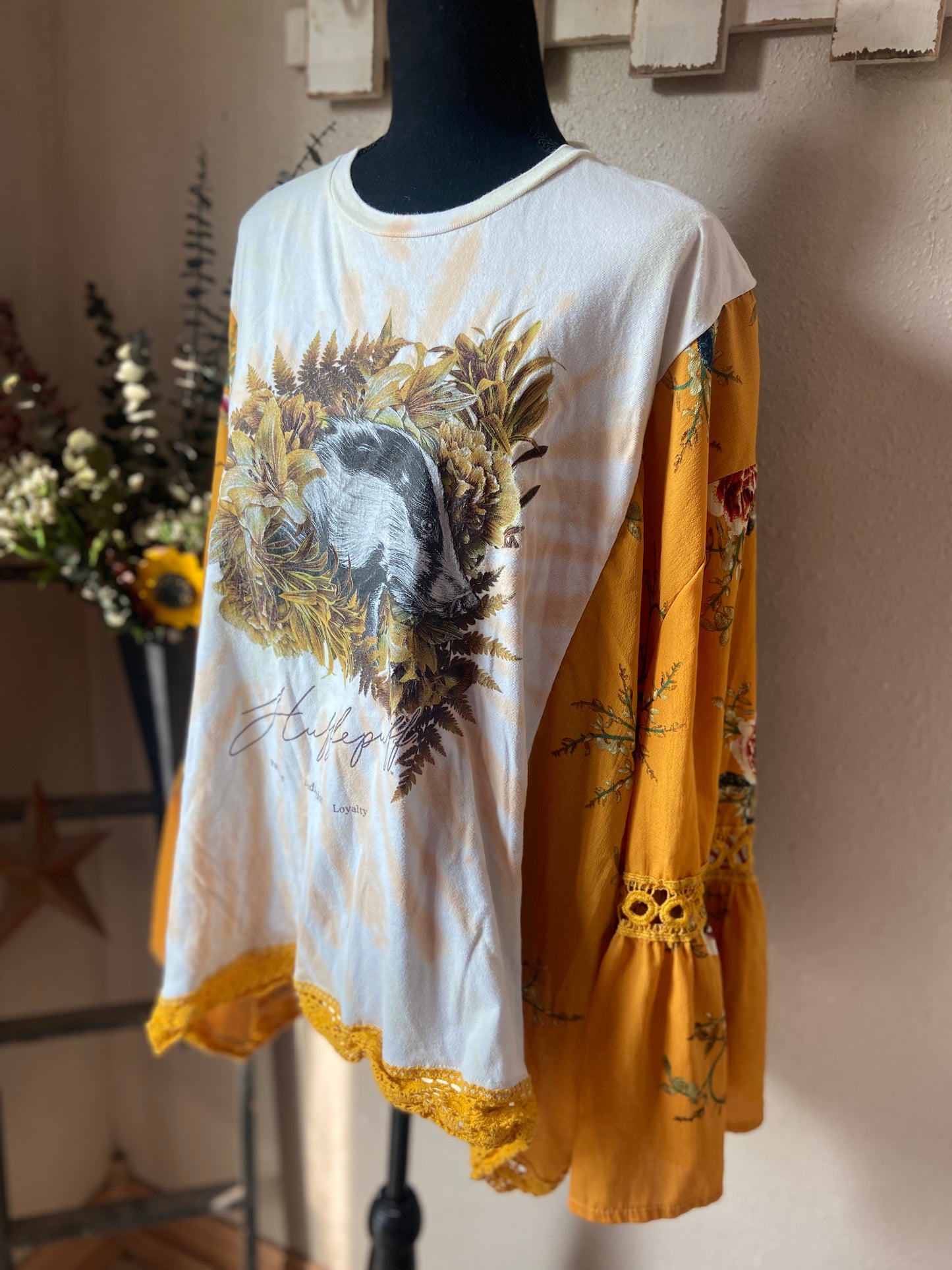 Hufflepuff Refashion Free Size