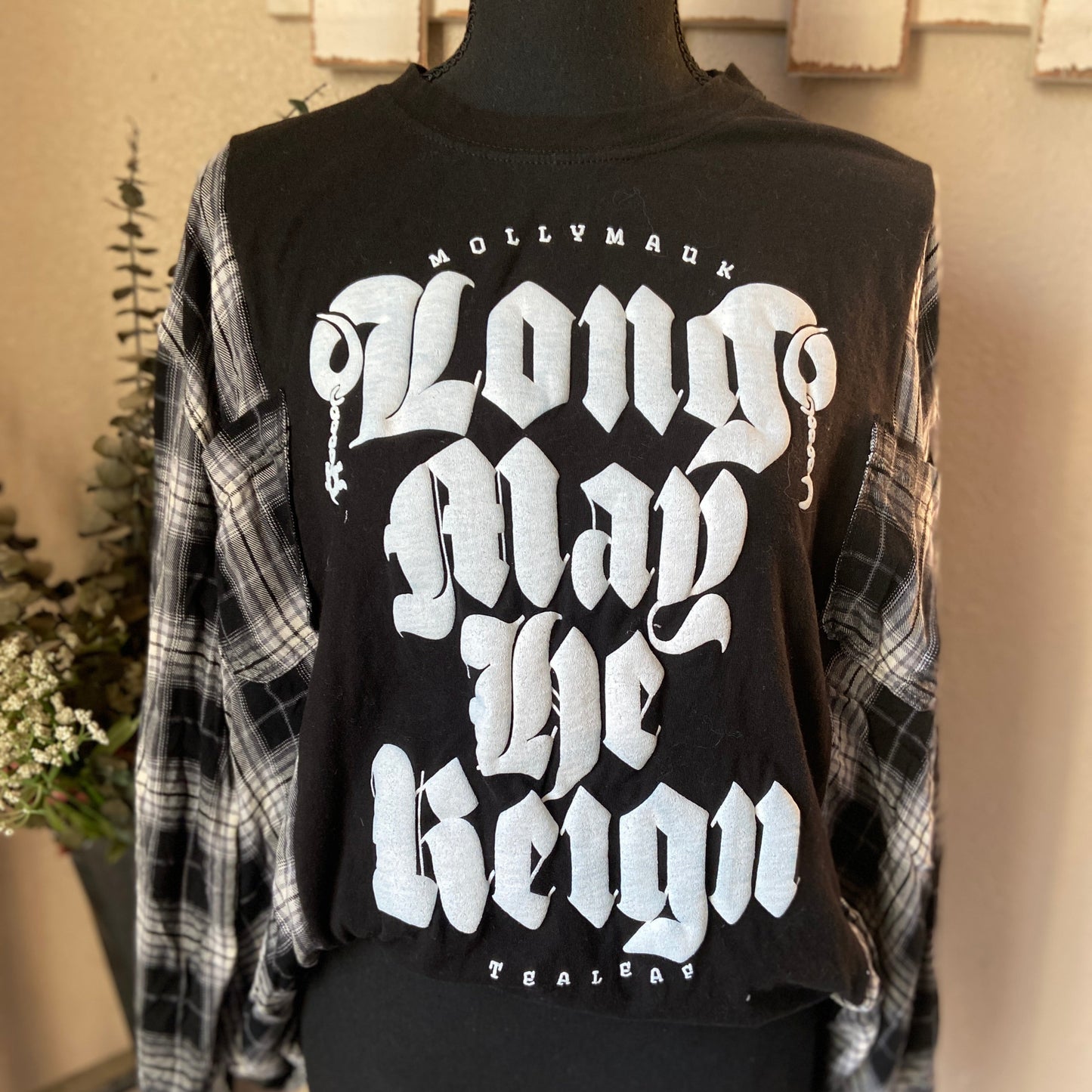 Mollymauk Tealeaf Refashioned Flannel