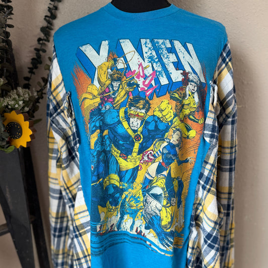 X-Men Classic Refashioned Flannel