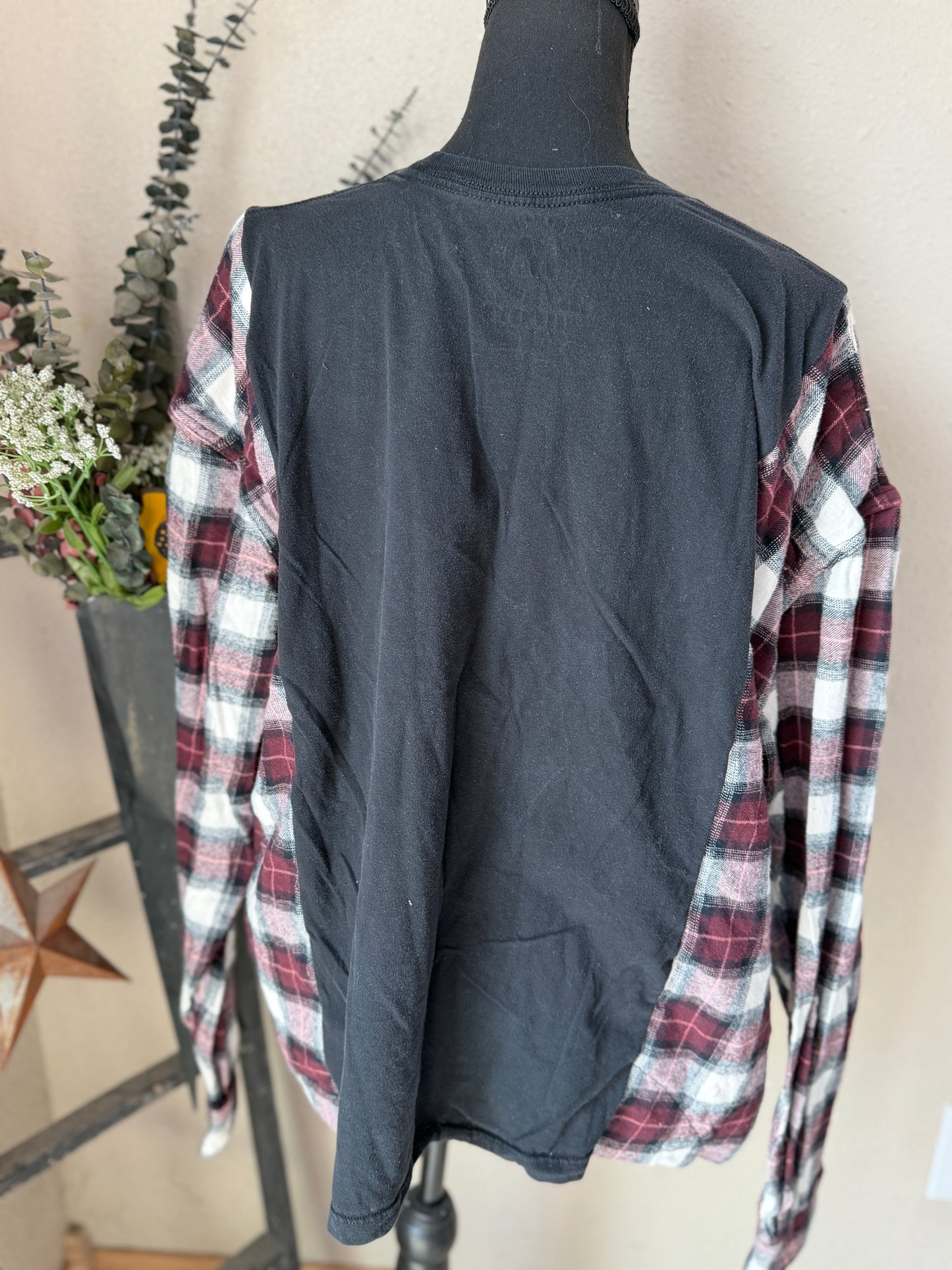 Ghibli Hotpot Refashioned Flannel