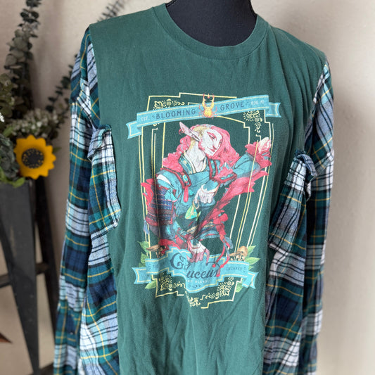 Caduceus Refashioned Flannel