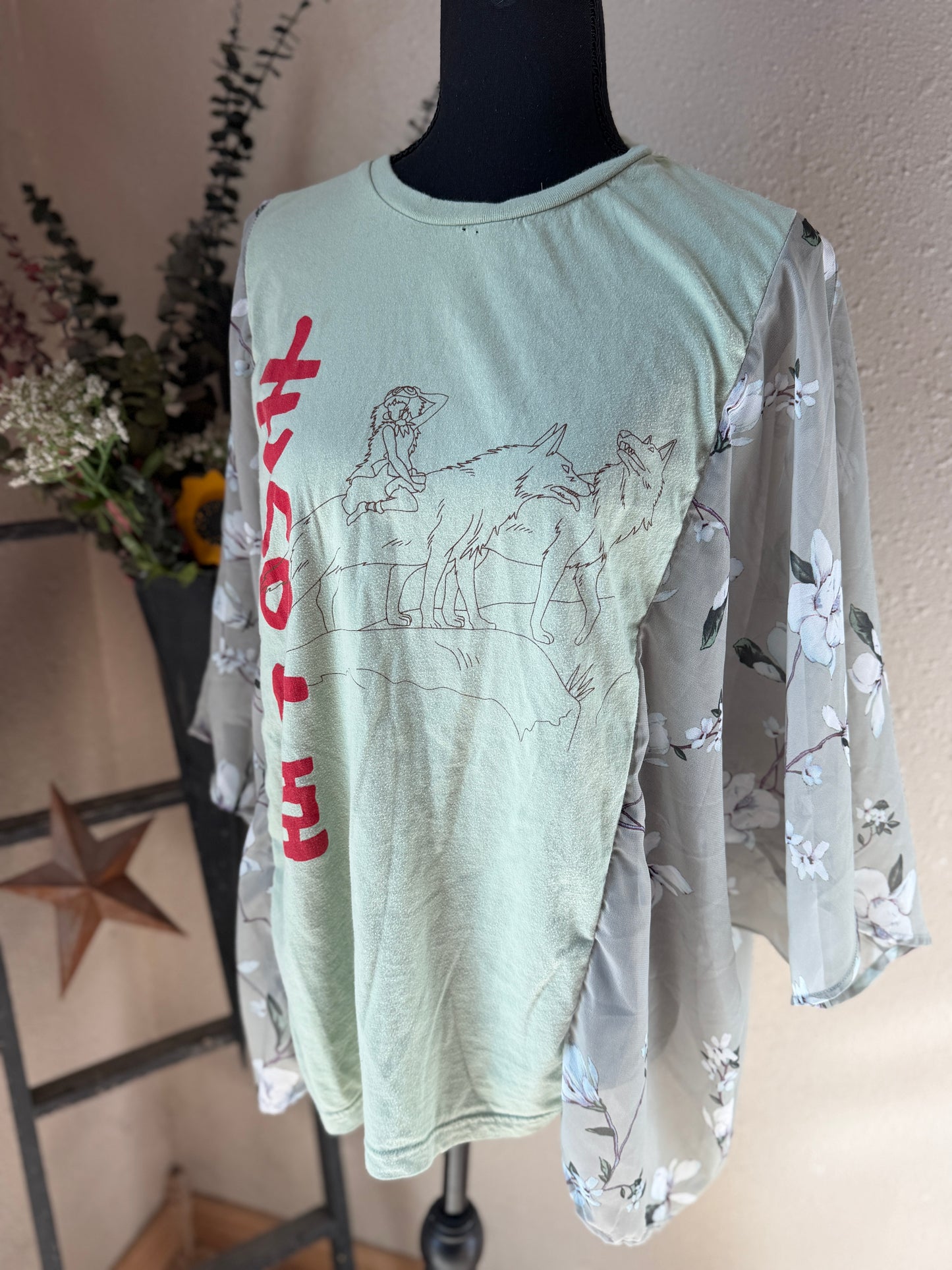 Mononoke Refashion Free Size