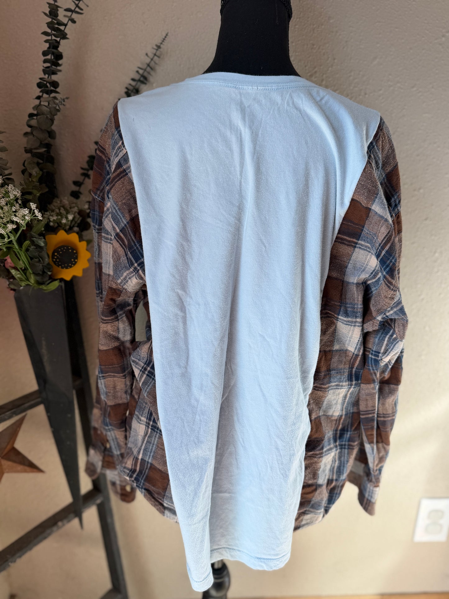 Spirited Away Refashioned Flannel