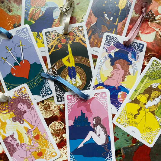 Tarot Card Bookmarks - 3 Chosen at Random