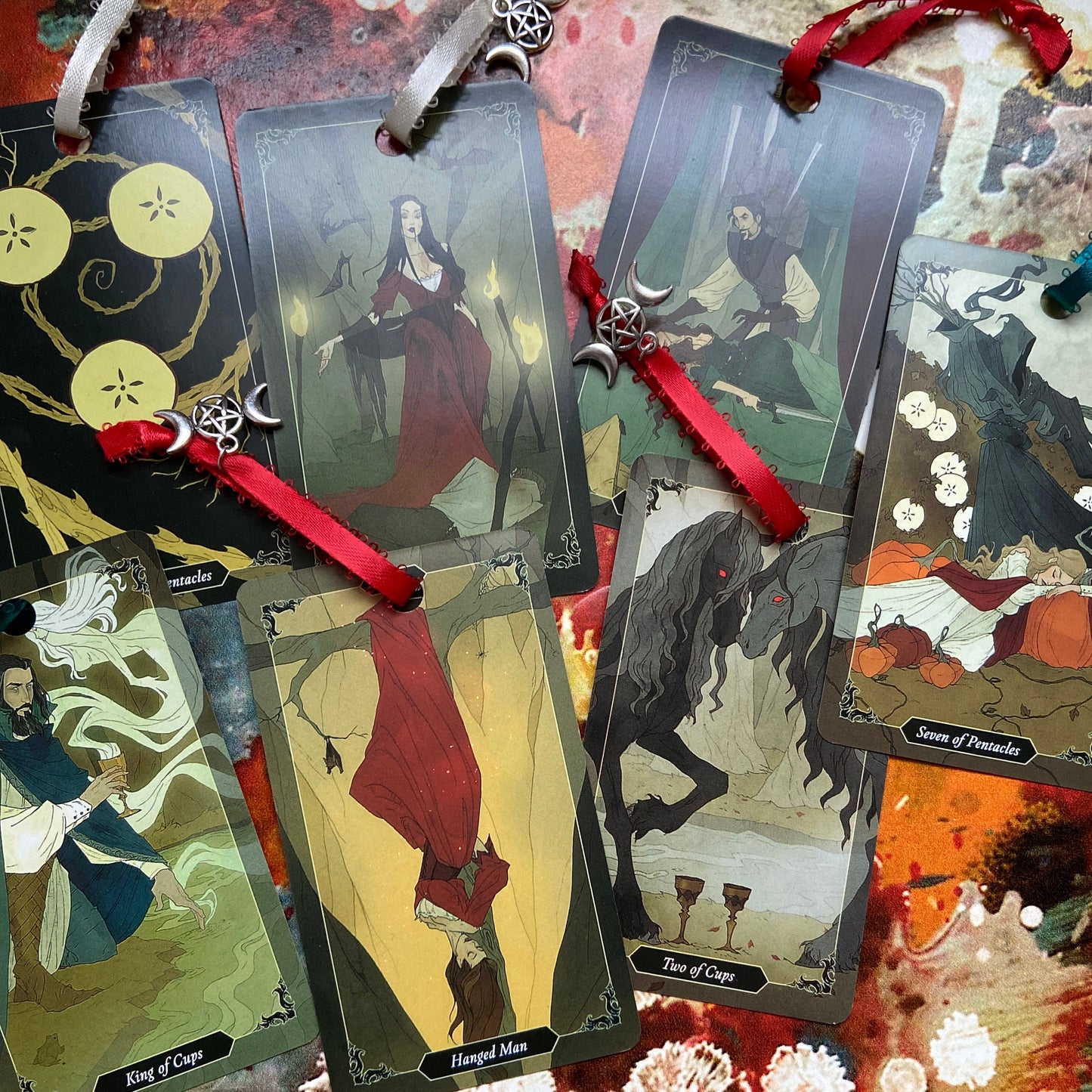 Tarot Card Bookmarks - 3 Chosen at Random