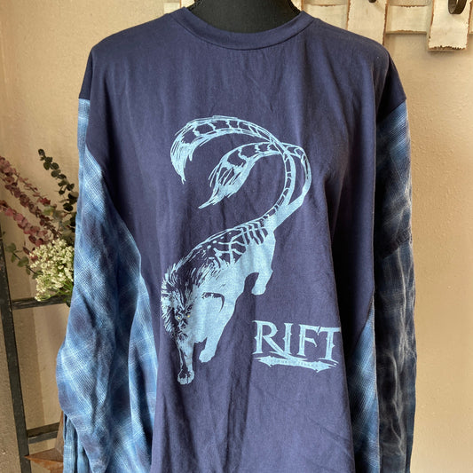 Rift Refashioned Flannel