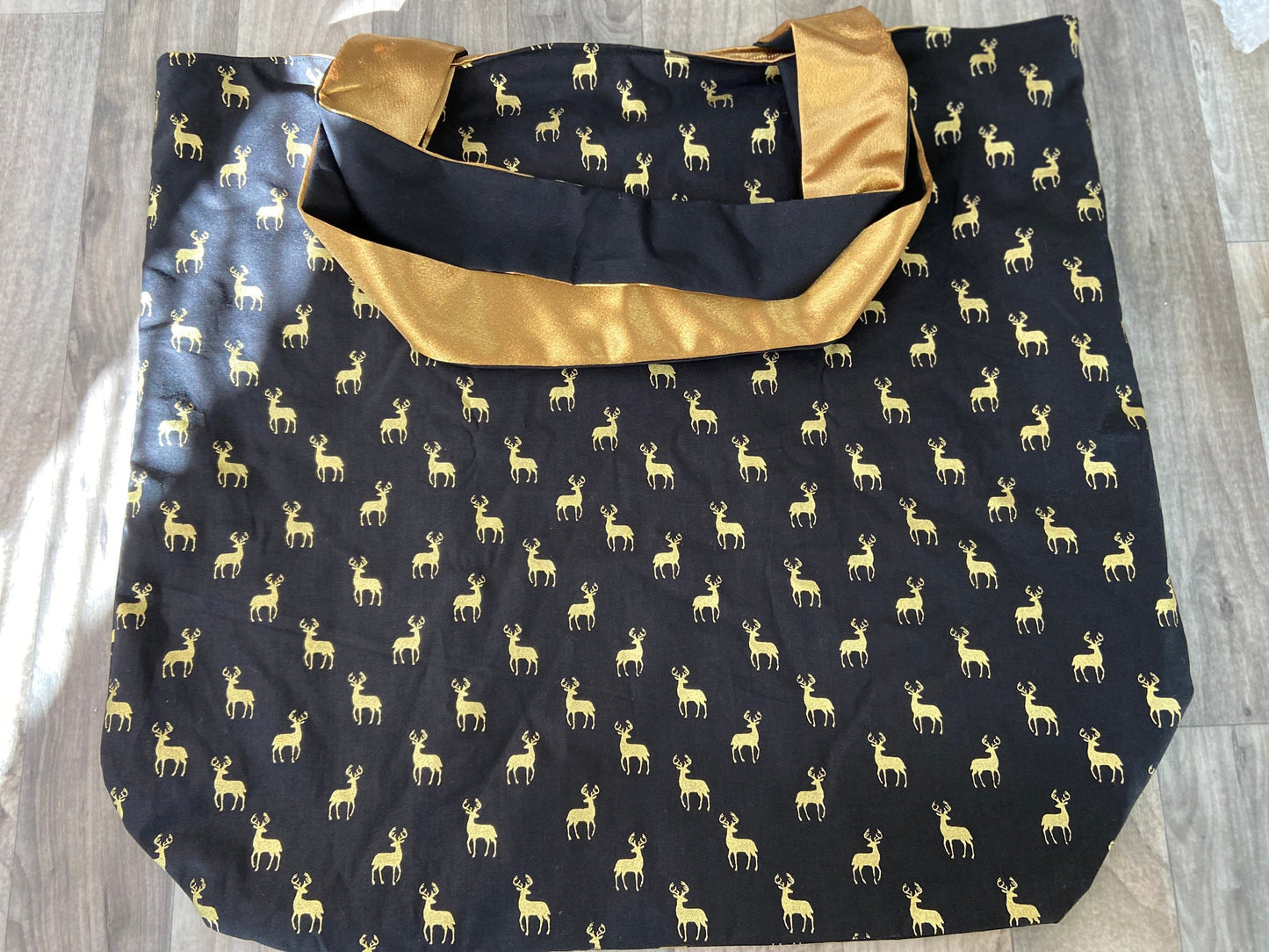 Oversized Reversible Tote Bag